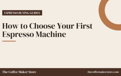 How to Choose Your First Espresso Machine