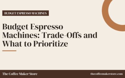 Budget Espresso Machines: Trade-Offs and What to Prioritize
