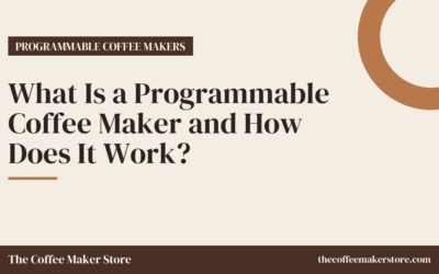 What Is a Programmable Coffee Maker and How Does It Work?